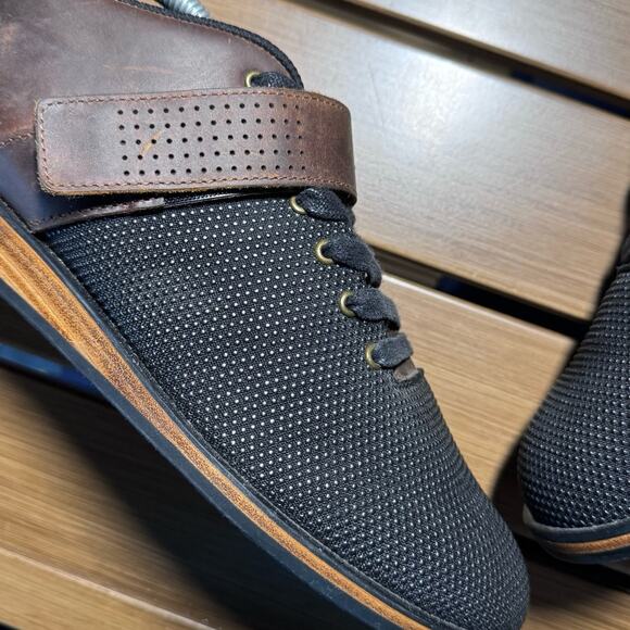 NOBULL Lifters Black/Brown Coffee Gym Leather Mens size 11 - Picture 2 of 11